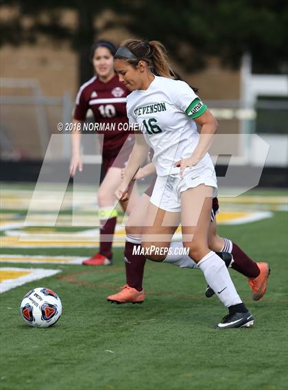 Thumbnail 3 in Stevenson vs. Zion-Benton (IHSA 3A Regional Semifinal) photogallery.