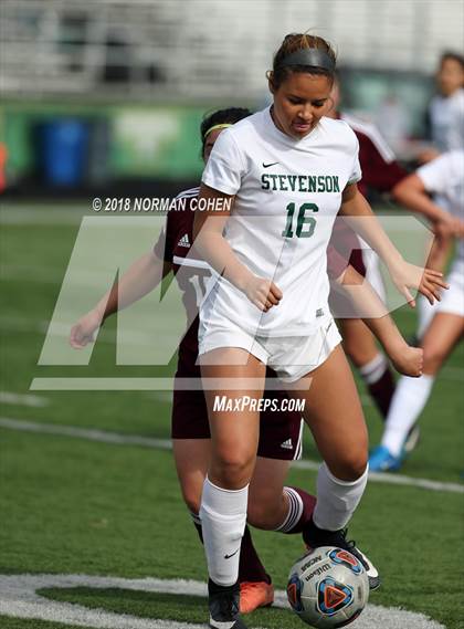 Thumbnail 2 in Stevenson vs. Zion-Benton (IHSA 3A Regional Semifinal) photogallery.