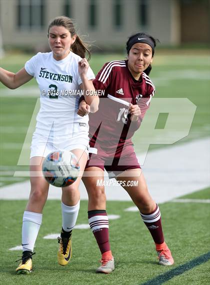 Thumbnail 3 in Stevenson vs. Zion-Benton (IHSA 3A Regional Semifinal) photogallery.