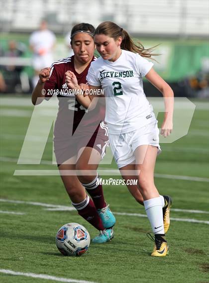 Thumbnail 2 in Stevenson vs. Zion-Benton (IHSA 3A Regional Semifinal) photogallery.