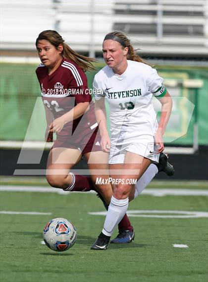 Thumbnail 2 in Stevenson vs. Zion-Benton (IHSA 3A Regional Semifinal) photogallery.