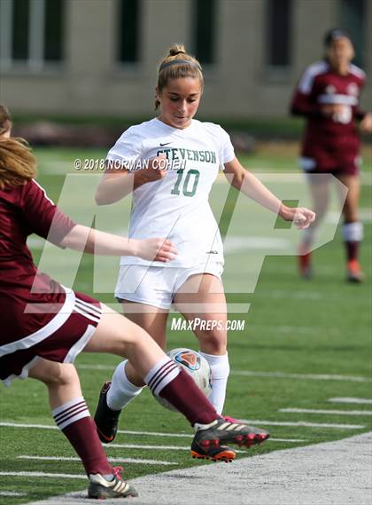 Thumbnail 3 in Stevenson vs. Zion-Benton (IHSA 3A Regional Semifinal) photogallery.