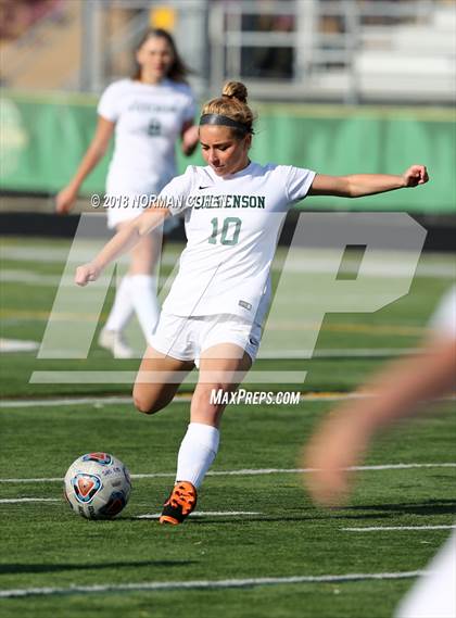 Thumbnail 1 in Stevenson vs. Zion-Benton (IHSA 3A Regional Semifinal) photogallery.