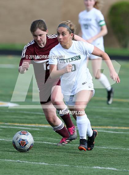Thumbnail 3 in Stevenson vs. Zion-Benton (IHSA 3A Regional Semifinal) photogallery.