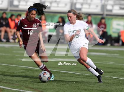 Thumbnail 2 in Stevenson vs. Zion-Benton (IHSA 3A Regional Semifinal) photogallery.