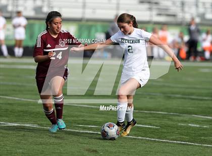 Thumbnail 2 in Stevenson vs. Zion-Benton (IHSA 3A Regional Semifinal) photogallery.