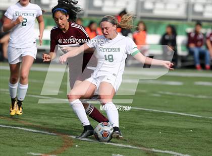 Thumbnail 2 in Stevenson vs. Zion-Benton (IHSA 3A Regional Semifinal) photogallery.