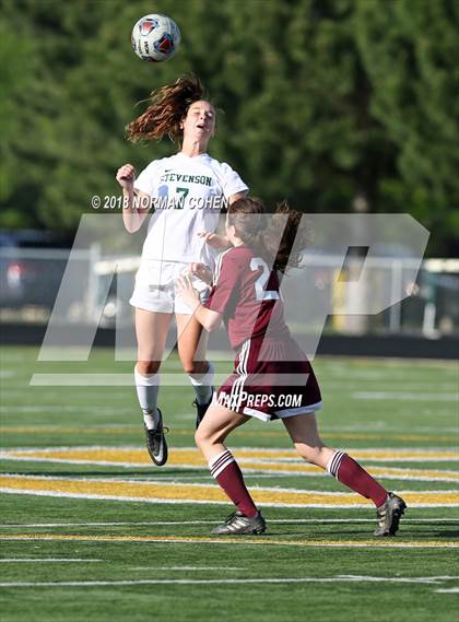 Thumbnail 1 in Stevenson vs. Zion-Benton (IHSA 3A Regional Semifinal) photogallery.