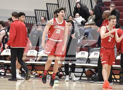 Thumbnail 1 in Mater Dei Catholic vs. Orange Lutheran (Rancho Mirage Holiday Invitational) photogallery.