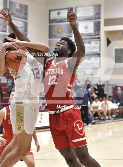 Thumbnail 1 in Mater Dei Catholic vs. Orange Lutheran (Rancho Mirage Holiday Invitational) photogallery.