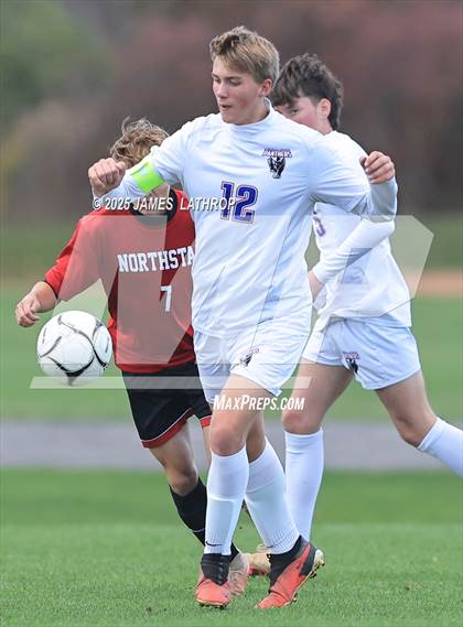 Thumbnail 2 in Campbell-Savona @ Northstar Christian Academy (NYSPHSAA Class D1 Quarterfinals) photogallery.