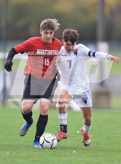 Thumbnail 2 in Campbell-Savona @ Northstar Christian Academy (NYSPHSAA Class D1 Quarterfinals) photogallery.