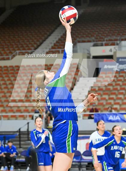 Thumbnail 3 in Xavier College Prep vs. Corona del Sol (AIA 6A Final) photogallery.