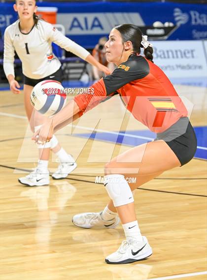 Thumbnail 2 in Xavier College Prep vs. Corona del Sol (AIA 6A Final) photogallery.
