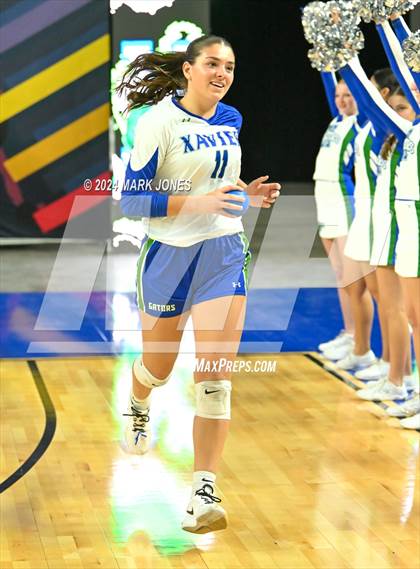 Thumbnail 3 in Xavier College Prep vs. Corona del Sol (AIA 6A Final) photogallery.