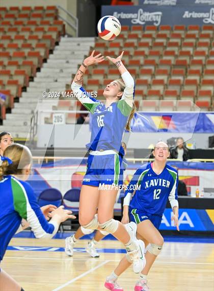 Thumbnail 3 in Xavier College Prep vs. Corona del Sol (AIA 6A Final) photogallery.