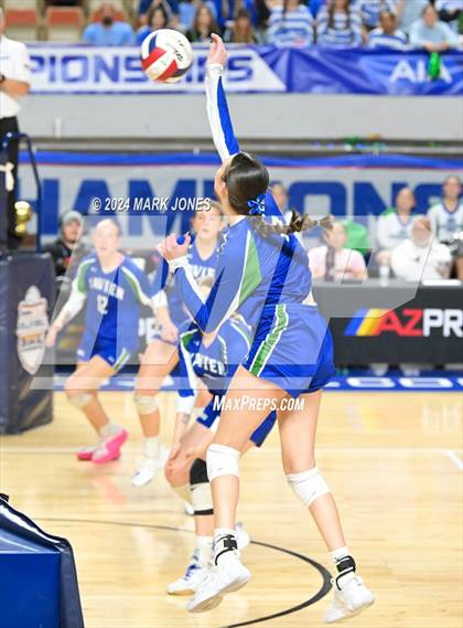 Thumbnail 2 in Xavier College Prep vs. Corona del Sol (AIA 6A Final) photogallery.
