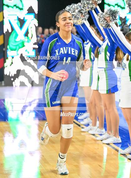 Thumbnail 2 in Xavier College Prep vs. Corona del Sol (AIA 6A Final) photogallery.