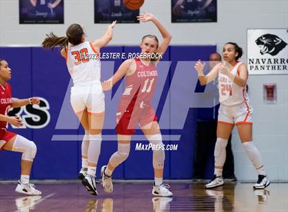 Thumbnail 3 in Columbus vs. Karnes City (UIL 3A Bi-District Playoffs) photogallery.