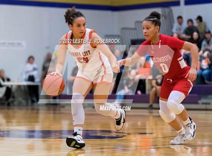 Thumbnail 3 in Columbus vs. Karnes City (UIL 3A Bi-District Playoffs) photogallery.