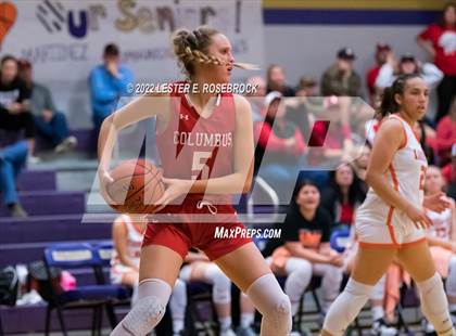 Thumbnail 3 in Columbus vs. Karnes City (UIL 3A Bi-District Playoffs) photogallery.