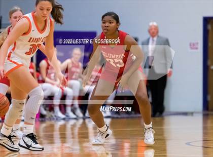 Thumbnail 1 in Columbus vs. Karnes City (UIL 3A Bi-District Playoffs) photogallery.