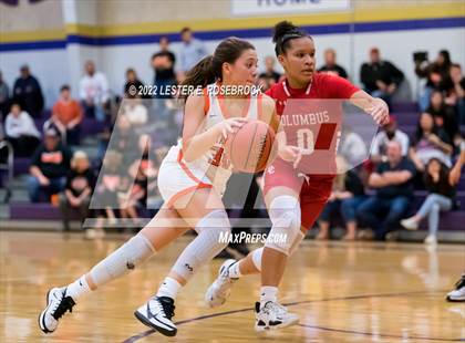 Thumbnail 3 in Columbus vs. Karnes City (UIL 3A Bi-District Playoffs) photogallery.