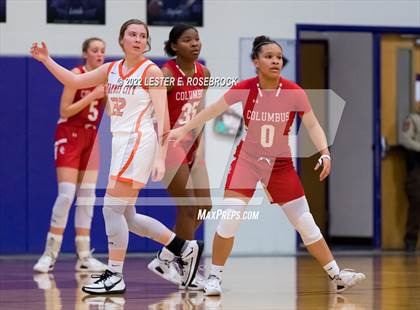 Thumbnail 3 in Columbus vs. Karnes City (UIL 3A Bi-District Playoffs) photogallery.