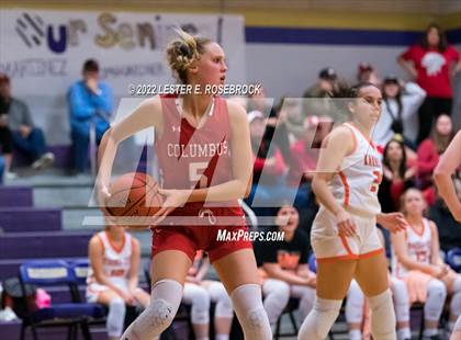 Thumbnail 2 in Columbus vs. Karnes City (UIL 3A Bi-District Playoffs) photogallery.