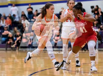 Thumbnail 1 in Columbus vs. Karnes City (UIL 3A Bi-District Playoffs) photogallery.