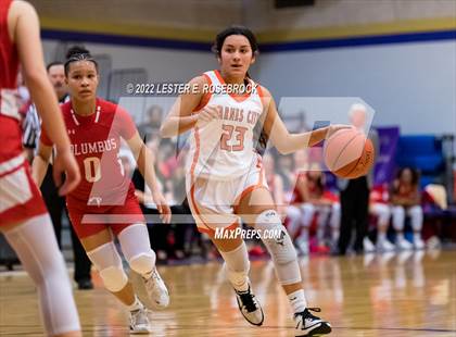 Thumbnail 3 in Columbus vs. Karnes City (UIL 3A Bi-District Playoffs) photogallery.