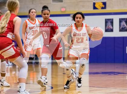 Thumbnail 2 in Columbus vs. Karnes City (UIL 3A Bi-District Playoffs) photogallery.