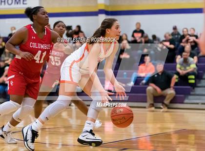Thumbnail 2 in Columbus vs. Karnes City (UIL 3A Bi-District Playoffs) photogallery.