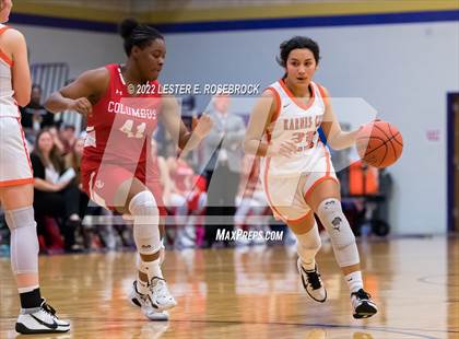 Thumbnail 2 in Columbus vs. Karnes City (UIL 3A Bi-District Playoffs) photogallery.