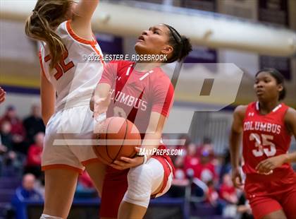 Thumbnail 1 in Columbus vs. Karnes City (UIL 3A Bi-District Playoffs) photogallery.