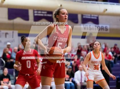 Thumbnail 2 in Columbus vs. Karnes City (UIL 3A Bi-District Playoffs) photogallery.