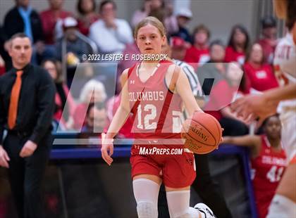 Thumbnail 1 in Columbus vs. Karnes City (UIL 3A Bi-District Playoffs) photogallery.