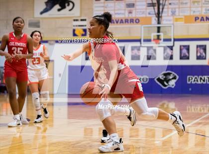 Thumbnail 3 in Columbus vs. Karnes City (UIL 3A Bi-District Playoffs) photogallery.