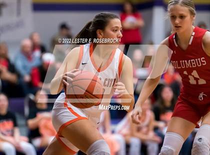 Thumbnail 2 in Columbus vs. Karnes City (UIL 3A Bi-District Playoffs) photogallery.
