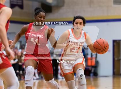 Thumbnail 2 in Columbus vs. Karnes City (UIL 3A Bi-District Playoffs) photogallery.