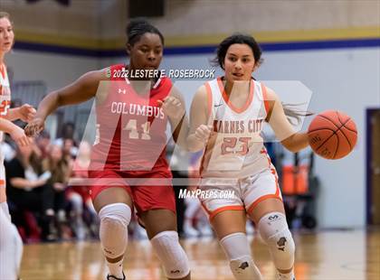 Thumbnail 1 in Columbus vs. Karnes City (UIL 3A Bi-District Playoffs) photogallery.