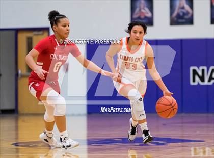 Thumbnail 3 in Columbus vs. Karnes City (UIL 3A Bi-District Playoffs) photogallery.