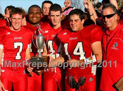 Thumbnail 2 in St. John the Baptist vs. St. Peter's (CHSFL Class A Final) photogallery.