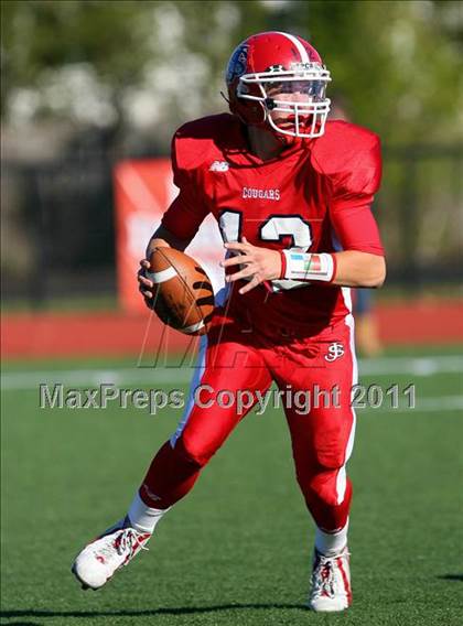 Thumbnail 2 in St. John the Baptist vs. St. Peter's (CHSFL Class A Final) photogallery.