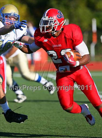 Thumbnail 2 in St. John the Baptist vs. St. Peter's (CHSFL Class A Final) photogallery.