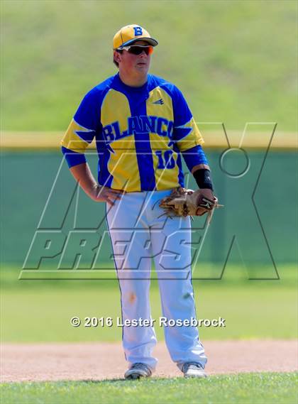Thumbnail 1 in Blanco vs Natalia (3A Bi-district playoffs) photogallery.