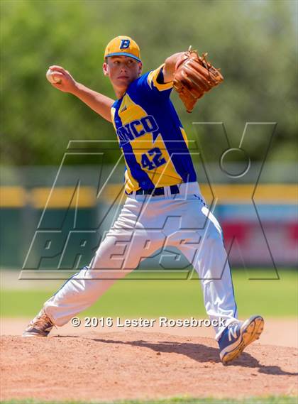 Thumbnail 1 in Blanco vs Natalia (3A Bi-district playoffs) photogallery.