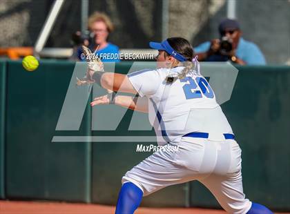 Thumbnail 1 in Beckville vs. Forsan (UIL 2A Softball Semifinal) photogallery.