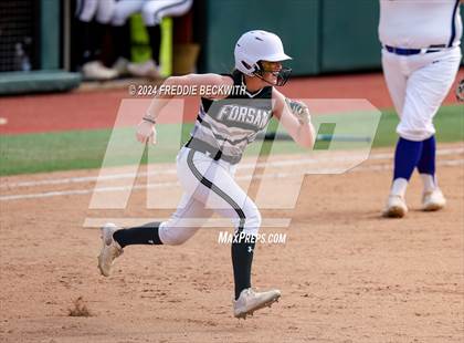Thumbnail 2 in Beckville vs. Forsan (UIL 2A Softball Semifinal) photogallery.