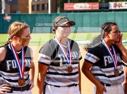 Thumbnail 2 in Beckville vs. Forsan (UIL 2A Softball Semifinal) photogallery.